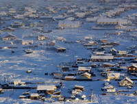 Khám phá ngôi làng quanh năm băng giá