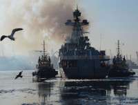 [Ảnh] Cận cảnh Hạm đội Thái Bình Dương của Hải quân Nga sẵn sàng chiến đấu