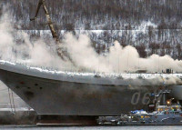 [ẢNH] Sự cố liên tiếp của Nga: Trực thăng rơi, tàu sân bay cháy và tàu ngầm chìm