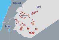 [ẢNH Dẫn chứng bất ngờ cho thấy phòng không Syria bất lực trước Israel