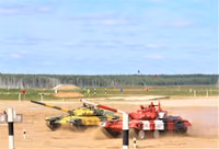 [ẢNH] Nga khó xuất khẩu T-72 nâng cấp sau màn thể hiện tệ hại của T-72B3 tại Tank Biathlon 2019?