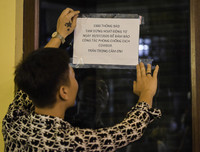 Công an Hà Nội tuần tra, tuyên truyền phòng chống dịch Covid-19