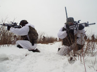 Xem thủy quân lục chiến Hàn Quốc- Mỹ mình trần tập trận mùa đông