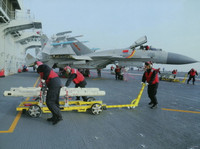 [ẢNH] Trung Quốc dự định tham chiến tại Syria, tiêm kích hạm J-15 sắp được 