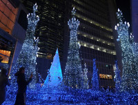 Thế giới lung linh và huyền ảo chào đón Giáng sinh và Năm mới 2018