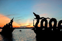 Sắc màu hồ Tây