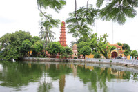 Sắc màu hồ Tây