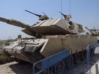 [ẢNH] Khám phá sức mạnh xe tăng chiến đấu chủ lực Israel có thể 