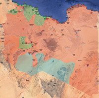 [ẢNH] Lò lửa chiến tranh mới bùng phát ngay tại thủ đô Lybia