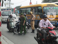 [ẢNH] Ấn tượng ngày ra quân của loạt tổ công tác đặc biệt 141 - CATP Hà Nội