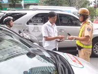 [ẢNH] Ấn tượng ngày ra quân của loạt tổ công tác đặc biệt 141 - CATP Hà Nội