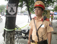 [ẢNH] Ấn tượng ngày ra quân của loạt tổ công tác đặc biệt 141 - CATP Hà Nội