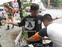 [ẢNH] Ấn tượng ngày ra quân của loạt tổ công tác đặc biệt 141 - CATP Hà Nội