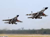 [Ảnh] J-11, điển hình của việc Trung Quốc sao chép trái phép chiến đấu cơ Nga