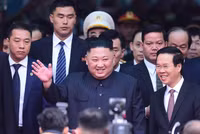 [ẢNH] Đội cận vệ cực kỳ tinh nhuệ của Chủ tịch Triều Tiên Kim Jong- Un