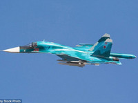 [ẢNH] Sự cố nghiêm trọng gây thiệt hại lớn cho Nga: Hai chiến đấu cơ Su-34 đâm nhau trên không