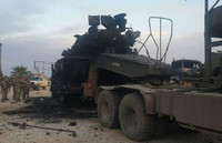 [ẢNH] Syria pháo kích bắn tan xác xe tăng Thổ Nhĩ Kỳ ngay khi chưa kịp tham chiến