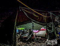 [ẢNH] Xúc động chuyện những người lính căng mình trước sương gió biên cương ngăn dịch Covid -19