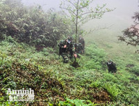 [ẢNH] Xúc động chuyện những người lính căng mình trước sương gió biên cương ngăn dịch Covid -19