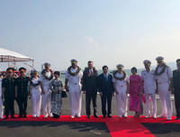 Ngắm tàu sân bay USS Carl Vinson đang ghé thăm Việt Nam Đà Nẵng