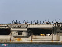 Ngắm tàu sân bay USS Carl Vinson đang ghé thăm Việt Nam Đà Nẵng