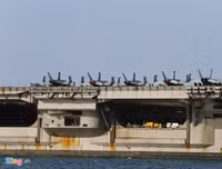 Ngắm tàu sân bay USS Carl Vinson đang ghé thăm Việt Nam Đà Nẵng