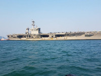 Ngắm tàu sân bay USS Carl Vinson đang ghé thăm Việt Nam Đà Nẵng