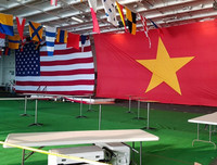 Ngắm tàu sân bay USS Carl Vinson đang ghé thăm Việt Nam Đà Nẵng