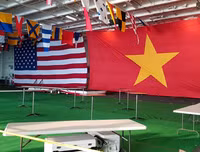 Ngắm tàu sân bay USS Carl Vinson đang ghé thăm Việt Nam Đà Nẵng