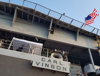 Ngắm tàu sân bay USS Carl Vinson đang ghé thăm Việt Nam Đà Nẵng