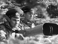 [Ảnh] Những hình ảnh ít người biết về lính biên phòng Liên Xô