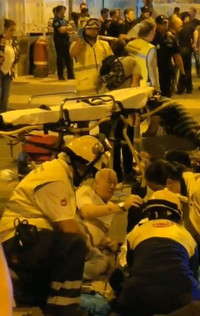 Hoảng loạn sau khi sập hộp đêm tại Tây Ban Nha