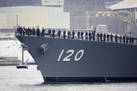 [ẢNH] Nhật Bản hoàn thiện nhóm tác chiến tàu sân bay bằng khu trục hạm cực mạnh