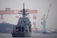 [ẢNH] Nhật Bản hoàn thiện nhóm tác chiến tàu sân bay bằng khu trục hạm cực mạnh