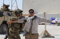 [ẢNH] Lính Mỹ biết trước vụ tập kích tên lửa của Iran và đã trú ẩn an toàn