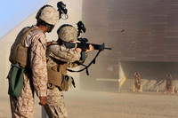 [ẢNH] Lính Mỹ biết trước vụ tập kích tên lửa của Iran và đã trú ẩn an toàn