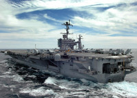 [ẢNH] Mỹ triển khai nhóm tác chiến tàu sân bay tiến sát bờ biển Iran