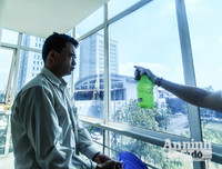 [ẢNH] Ngày 27-2 đặc biệt của các bác sỹ Công an Thủ đô nơi tuyến đầu phòng dịch Covid - 19