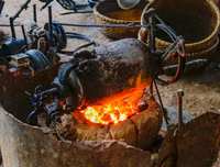 Độc đáo nghề rang ngũ cốc chợ Nủa