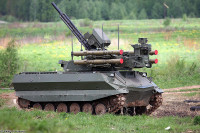 [ẢNH] Nga chính thức đình chỉ sản xuất robot Uran-9 sau màn thể hiện thất vọng tại Syria?