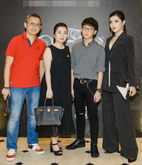 Huyền My diện vets khoe vòng một táo bạo, sánh vai em trai dự sự kiện