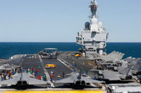 [ẢNH] Khám phá sức mạnh tàu sân bay hạt nhân duy nhất không thuộc biên chế Hải quân Mỹ
