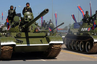 [ẢNH] Xe tăng T-55 nâng cấp cực mạnh của Campuchia tham gia tập trận cùng Trung Quốc