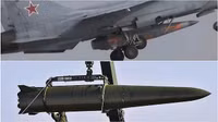 [ẢNH] MiG-31 mang tên lửa Kinzhal lắp đầu đạn hạt nhân tuần tra biển Đen, Ukraine 