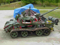 Xe tăng chiến đấu chủ lực trông ra sao sau khi bị 