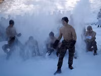 Cận cảnh cuộc tập trận mùa đông khắc nghiệt của lính Mỹ - Hàn Quốc