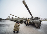 [ẢNH] Kinh ngạc trước số lượng cực lớn tăng thiết giáp quân đội Ukraine tiếp nhận năm 2018