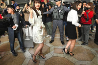 [ẢNH] Vẻ đẹp long lanh gợi cảm của các kiều nữ Hàn Quốc sang Triều Tiên biểu diễn