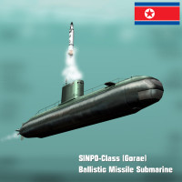 [ẢNH] Lộ diện tàu ngầm tên lửa đạn đạo thế hệ mới của Triều Tiên