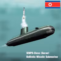 [ẢNH] Lộ diện tàu ngầm tên lửa đạn đạo thế hệ mới của Triều Tiên
